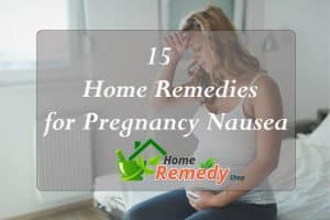 home remedies for pregnancy nausea