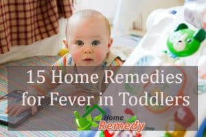 home remedies for fever in toddlers