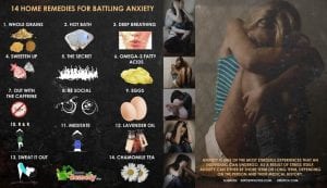 home remedy shop inforgraphic tips to fight anxiety