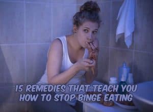 girl eating spaghetti in the bathroom