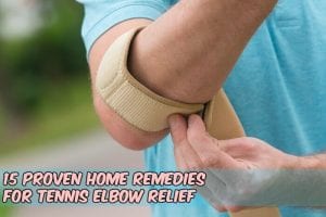 man with tennis elbow