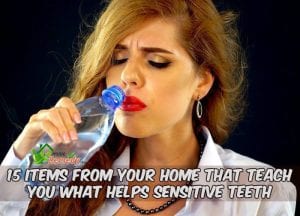 woman with sensitive teeth