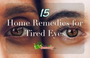 two people close to each other closeup of eyes caption remedies for tired eyes