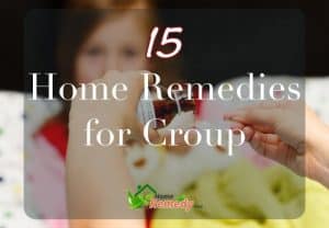 mom giving child cough syrup